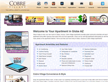 Tablet Screenshot of cobrevillage.com